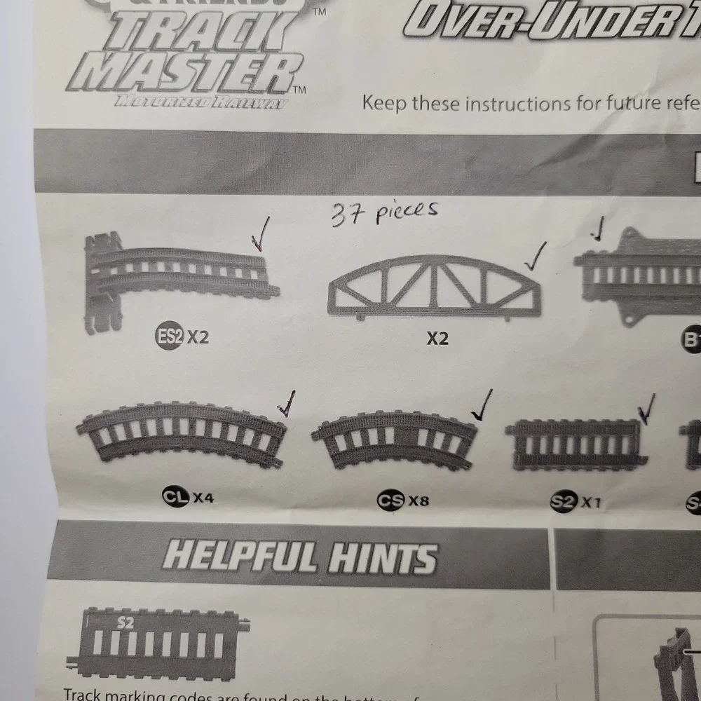 Thomas & Friends Over- Under Tidmouth Bridge Set -- motorized train WORKS